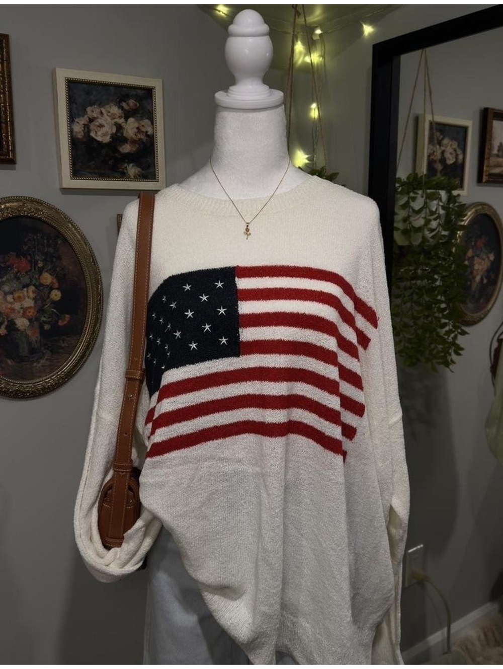 Show me your MUMU American Flag Sweatshirt